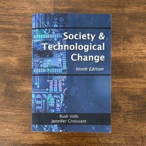 Society & Technological Change Ninth Edition - Blue Cover